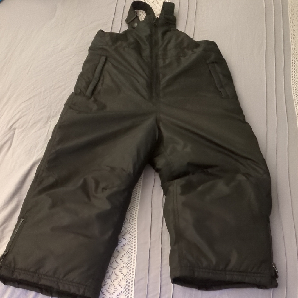 Old Navy Unisex Black Snow Bib Overalls